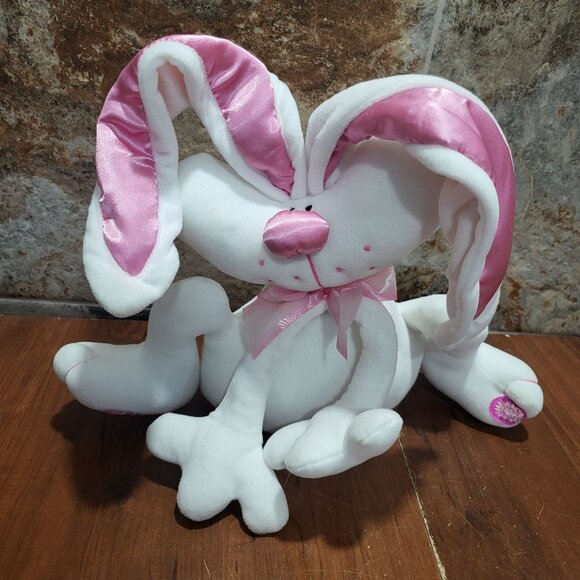 Dan Dee Collectors Choice Bunny Rabbit Singing Easter Plush Stuffed Animal - Picture 1 of 14